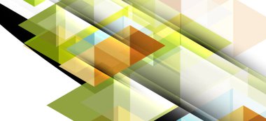 Beyaz arka planda çağdaş tarzda renkli tekrarlayan üçgenler modern geometrik. Soyut geometrik şekil. Modern şık doku