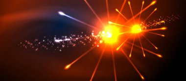 Kutlama tasarım için Fireworks karanlık gece arka plan. Mavi soyut arka plan. Doğum günü partisi. Şenlikli sanat geçmişi. Uzay arka planı. Gece partisi. Noel arifesi.