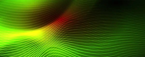 Parlak neon hatları techno Magic futuristik arka plan, sihirli enerji alanı ışık kavramı, soyut arka plan duvar kağıdı tasarım