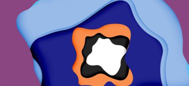 Soyut Web tasarımı için soyut dalgalar kesti. Renk geometrik deseni. Vektör soyut geometrik dinamik desen çerçevesi