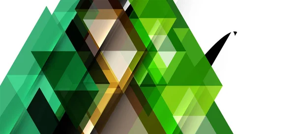 Moderno mosaico triángulo plantilla fondo, gran diseño para cualquier propósito. Diseño gráfico geométrico abstracto patrón de triángulo. Patrón de línea geométrica . — Vector de stock