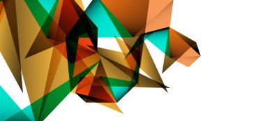 Işık arka planda trendy tarzında üçgen geometrik arka plan. Retro vektör illüstrasyon. Renkli parlak. Trendy modern tarzı. Vektör iş illüstrasyon.