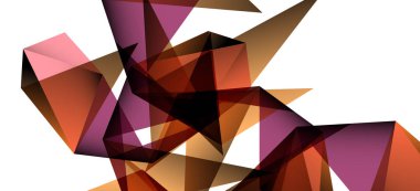 Işık arka planda trendy tarzında üçgen geometrik arka plan. Retro vektör illüstrasyon. Renkli parlak. Trendy modern tarzı. Vektör iş illüstrasyon.