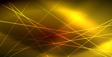 Neon parlayan dalga, sihirli enerji ve ışık arka plan