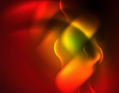 Neon ışıklar vektör soyut arka plan