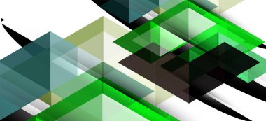 Soyut kavramı üçgen grafik elemanı. Teknoloji arka planı. Afiş, poster şablonu