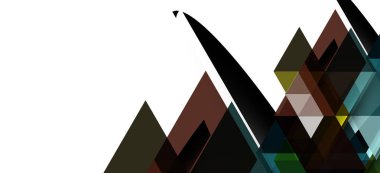 Modern mozaik üçgen şablon arka plan, herhangi bir amaçla büyük tasarım. Soyut geometrik grafik tasarım üçgen deseni. Geometrik çizgi deseni.