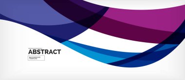 Renkli dalga hatları soyut arka plan, iş veya techno sunumu için renk çizgisi