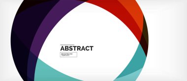 Renkli dalga hatları soyut arka plan, iş veya techno sunumu için renk çizgisi