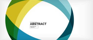 Doğrusal dalga Web şablonu. Vektör illüstrasyon parlak tasarım. Dekoratif baskı. Dekoratif zemin vektörü. Vektör iş illüstrasyon