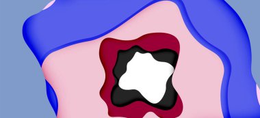 Soyut Web tasarımı için soyut dalgalar kesti. Renk geometrik deseni. Vektör soyut geometrik dinamik desen çerçevesi