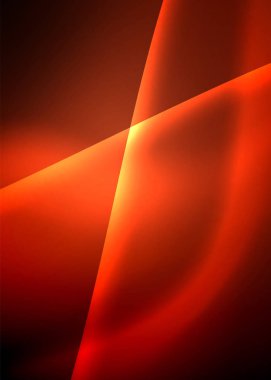 Parlak renk parlak neon soyut dalga şablonu. Soyut parlak ışık. Neon ışık parlayan etkisi. Uzay arka planı. Soyut şekil