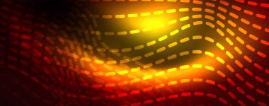 Parlak neon hatları techno Magic futuristik arka plan, sihirli enerji alanı ışık kavramı, soyut arka plan duvar kağıdı tasarım