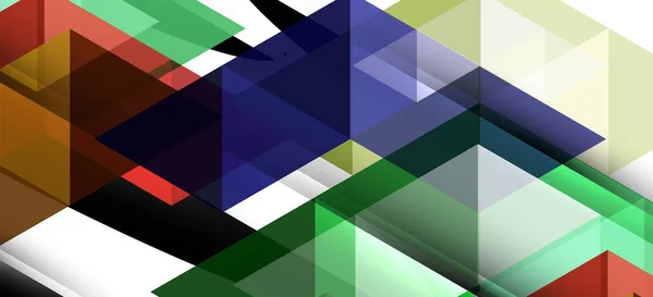 Patrón de triángulo abstracto, fondo colorido. Plantilla presentación. Forma texturizada moderna. Estilo moderno de moda — Archivo Imágenes Vectoriales