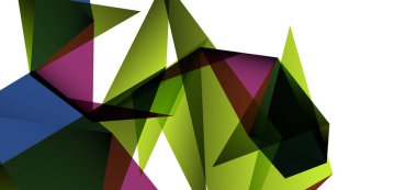 Işık arka planda trendy tarzında üçgen geometrik arka plan. Retro vektör illüstrasyon. Renkli parlak. Trendy modern tarzı. Vektör iş illüstrasyon.