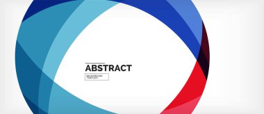 Renkli dalga hatları soyut arka plan, iş veya techno sunumu için renk çizgisi