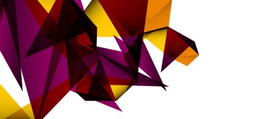 Işık arka planda trendy tarzında üçgen geometrik arka plan. Retro vektör illüstrasyon. Renkli parlak. Trendy modern tarzı. Vektör iş illüstrasyon.