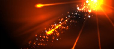 Renkli piroteknik gösterisi. Gökyüzü bulutları. Siyah arka plan. Festival kutlaması. Soyut havai fişek karanlık gökyüzü gece.