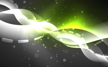 Neon soyut arka plan. Arka plan dekorasyonu. Trendy grafik tasarım.