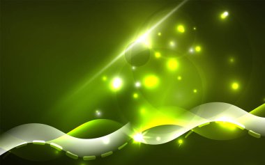 Neon soyut arka plan. Arka plan dekorasyonu. Trendy grafik tasarım.