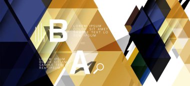 Modern mozaik üçgen şablon arka plan, herhangi bir amaçla büyük tasarım. Soyut geometrik grafik tasarım üçgen deseni. Geometrik çizgi deseni.