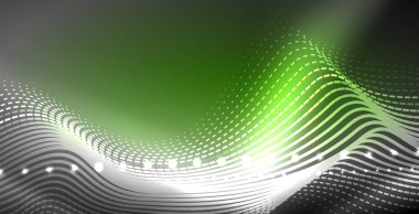 Neon çizgiler parlak parlayan arka plan