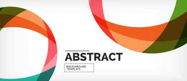 Doğrusal dalga Web şablonu. Vektör illüstrasyon parlak tasarım. Dekoratif baskı. Dekoratif zemin vektörü. Vektör iş illüstrasyon