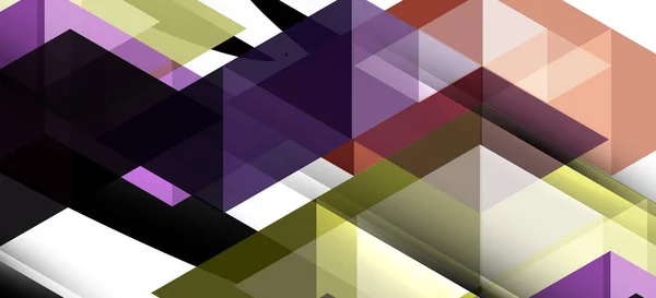Triângulos repetitivos coloridos geométricos modernos em estilo contemporâneo sobre fundo branco. Forma geométrica abstrata. Textura elegante moderna —  Vetores de Stock