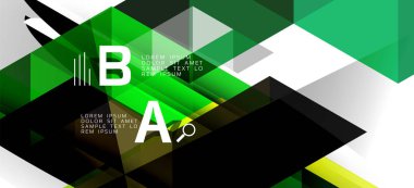 Beyaz arka planda çağdaş tarzda renkli tekrarlayan üçgenler modern geometrik. Soyut geometrik şekil. Modern şık doku