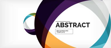 Doğrusal dalga Web şablonu. Vektör illüstrasyon parlak tasarım. Dekoratif baskı. Dekoratif zemin vektörü. Vektör iş illüstrasyon