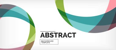 Doğrusal dalga Web şablonu. Vektör illüstrasyon parlak tasarım. Dekoratif baskı. Dekoratif zemin vektörü. Vektör iş illüstrasyon