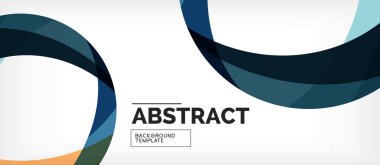 Renkli dalga hatları soyut arka plan, iş veya techno sunumu için renk çizgisi