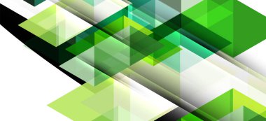 Beyaz arka planda çağdaş tarzda renkli tekrarlayan üçgenler modern geometrik. Soyut geometrik şekil. Modern şık doku