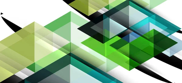 Abstract concept driehoek grafisch element. Technologie achtergrond. Banner, poster sjabloon — Stockvector