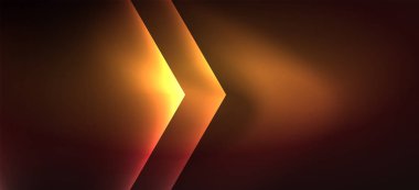 Neon parlak renk hatları arka plan. Soyut renkli Web şablonu geometrik modern teknoloji kavramı.