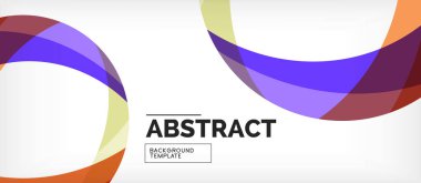 Doğrusal dalga Web şablonu. Vektör illüstrasyon parlak tasarım. Dekoratif baskı. Dekoratif zemin vektörü. Vektör iş illüstrasyon