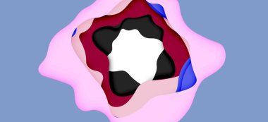 Soyut Web tasarımı için soyut dalgalar kesti. Renk geometrik deseni. Vektör soyut geometrik dinamik desen çerçevesi