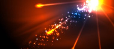 Kutlama tasarım için Fireworks karanlık gece arka plan. Mavi soyut arka plan. Doğum günü partisi. Şenlikli sanat geçmişi. Uzay arka planı. Gece partisi. Noel arifesi.