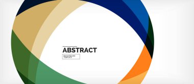 Renkli dalga hatları soyut arka plan, iş veya techno sunumu için renk çizgisi