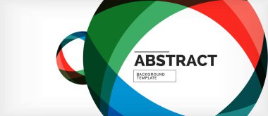 Doğrusal dalga Web şablonu. Vektör illüstrasyon parlak tasarım. Dekoratif baskı. Dekoratif zemin vektörü. Vektör iş illüstrasyon