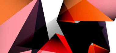 Işık arka planda trendy tarzında üçgen geometrik arka plan. Retro vektör illüstrasyon. Renkli parlak. Trendy modern tarzı. Vektör iş illüstrasyon.