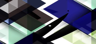 Beyaz arka planda çağdaş tarzda renkli tekrarlayan üçgenler modern geometrik. Soyut geometrik şekil. Modern şık doku