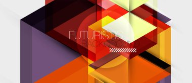 Altıgen soyut arka plan, geometrik modern şablon