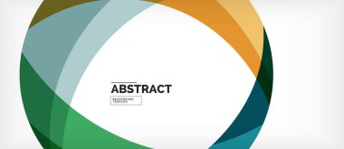 Renkli dalga hatları soyut arka plan, iş veya techno sunumu için renk çizgisi