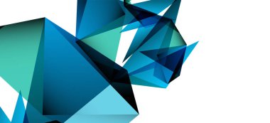 Vintage soyut üçgen mozaik kompozisyon VECTON beyaz arka plan ile şablon. Basit tasarım arka plan. Modern düz tasarım. Güzel vektör deseni.