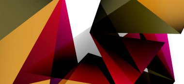 Işık arka planda trendy tarzında üçgen geometrik arka plan. Retro vektör illüstrasyon. Renkli parlak. Trendy modern tarzı. Vektör iş illüstrasyon.