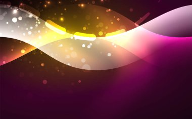 Neon soyut arka plan. Arka plan dekorasyonu. Trendy grafik tasarım.