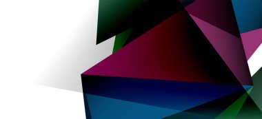 Işık arka planda trendy tarzında üçgen geometrik arka plan. Retro vektör illüstrasyon. Renkli parlak. Trendy modern tarzı. Vektör iş illüstrasyon.