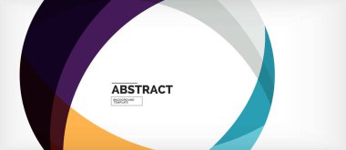 Renkli dalga hatları soyut arka plan, iş veya techno sunumu için renk çizgisi