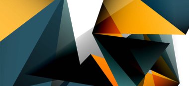 Işık arka planda trendy tarzında üçgen geometrik arka plan. Retro vektör illüstrasyon. Renkli parlak. Trendy modern tarzı. Vektör iş illüstrasyon.